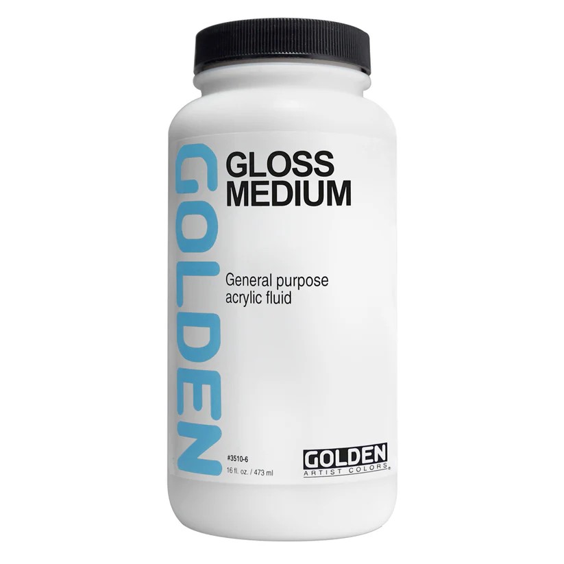 Golden gloss medium – 473ml