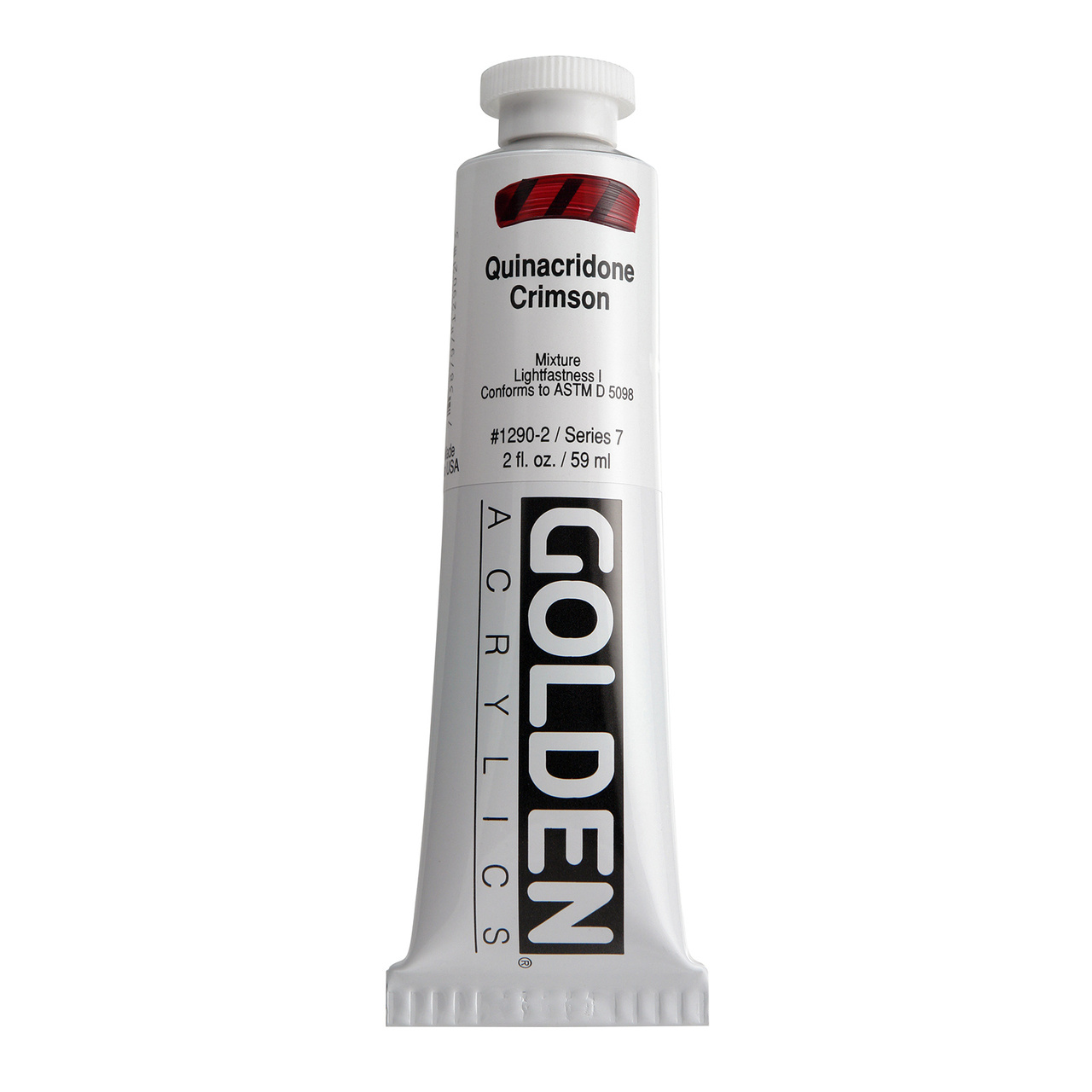 Golden heavy body acryl 60ml - S7 - 1290 quinacridone crimson