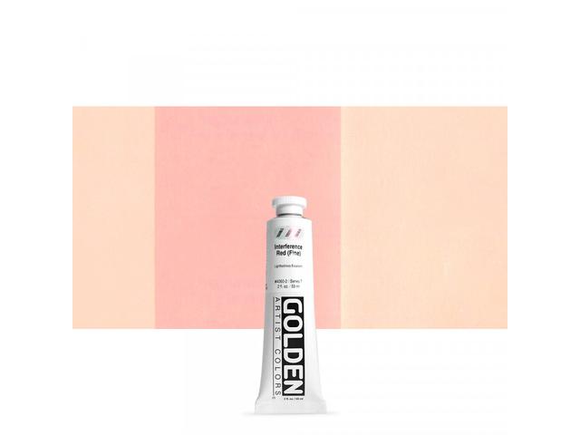 Golden heavy body acryl 60ml - S7 - 4060 interference red (fine)