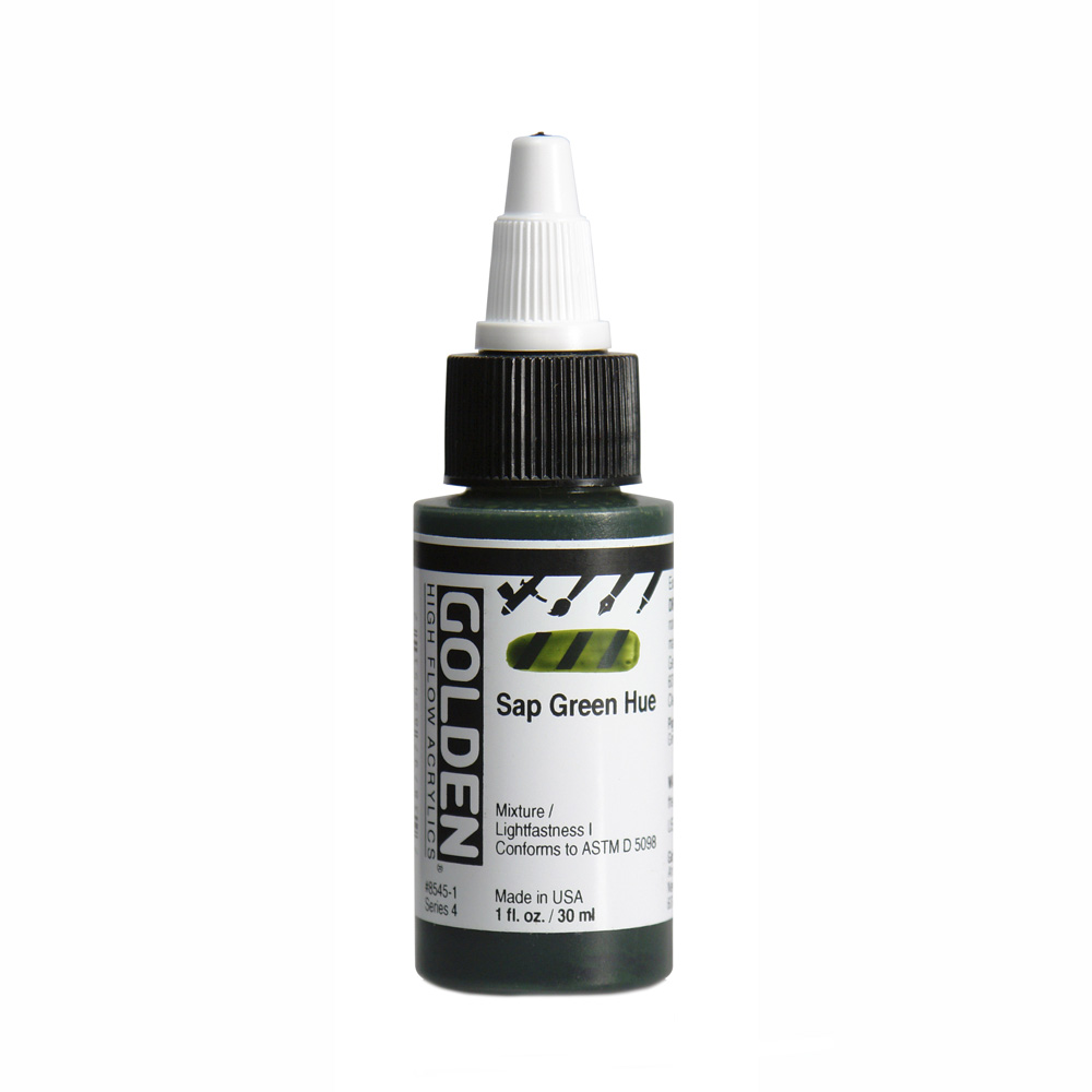 Golden high flow acrylics 30ml – S4 – 8545 sap green hue