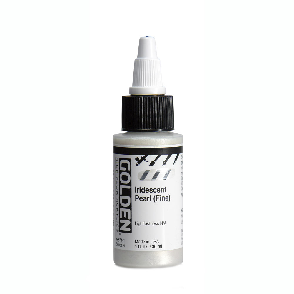 Golden high flow acrylics 30ml – S4 – 8574 iridescent pearl (fine)