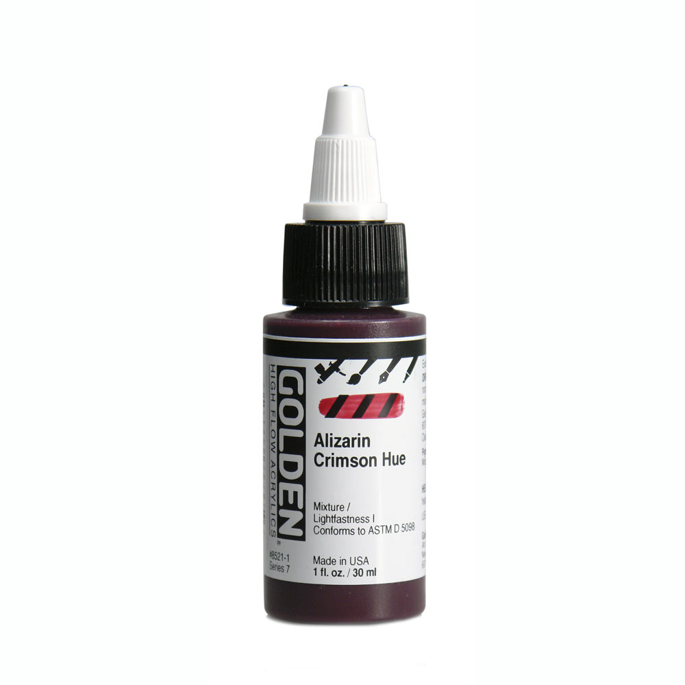 Golden high flow acrylics 30ml – S7 – 8521 alizarin crimson hue