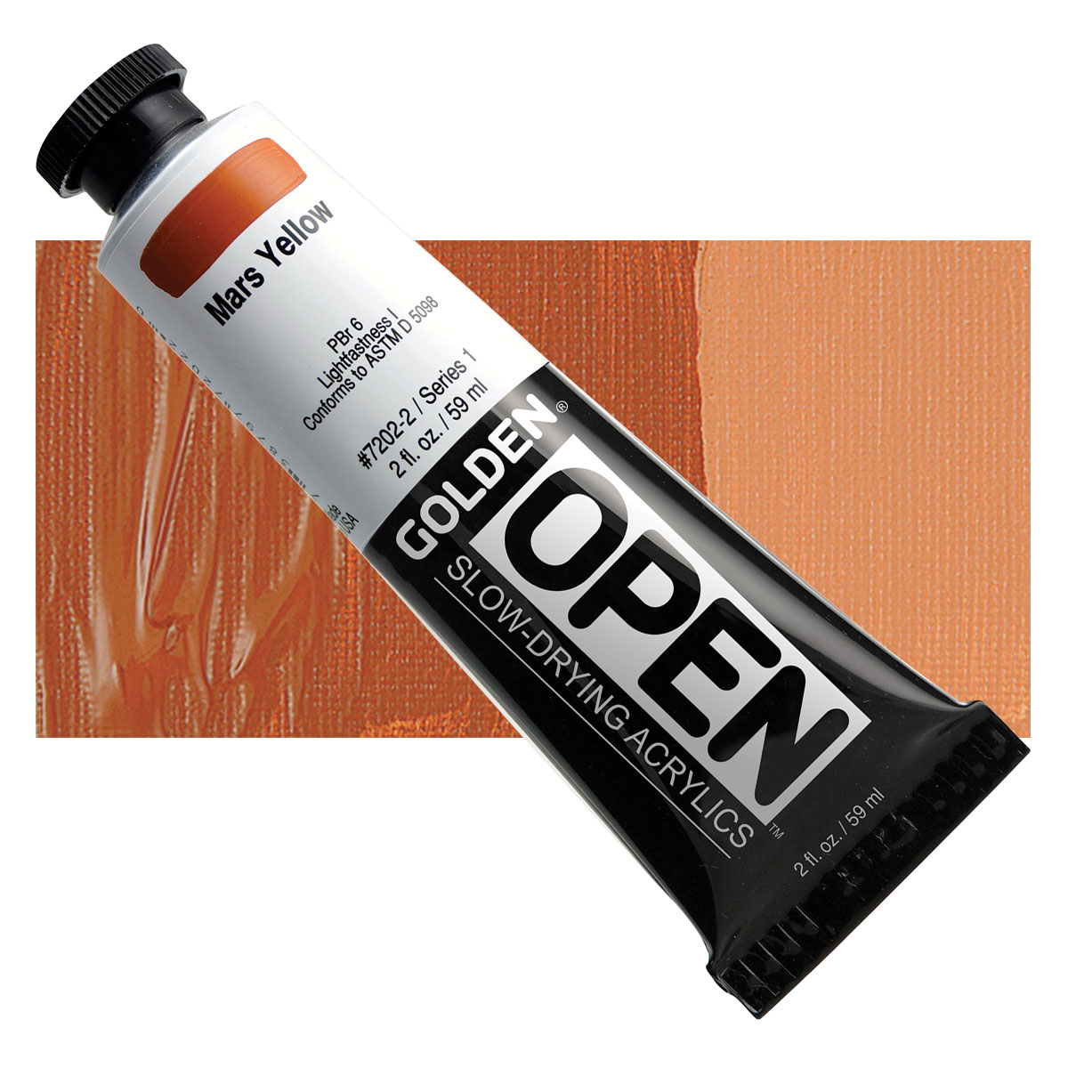 Golden open acryl 60ml – S1 – 7202 mars yellow