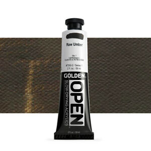 Golden open acryl 60ml – S1 – 7350 raw umber