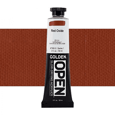Golden open acryl 60ml – S1 – 7360 Red Oxide