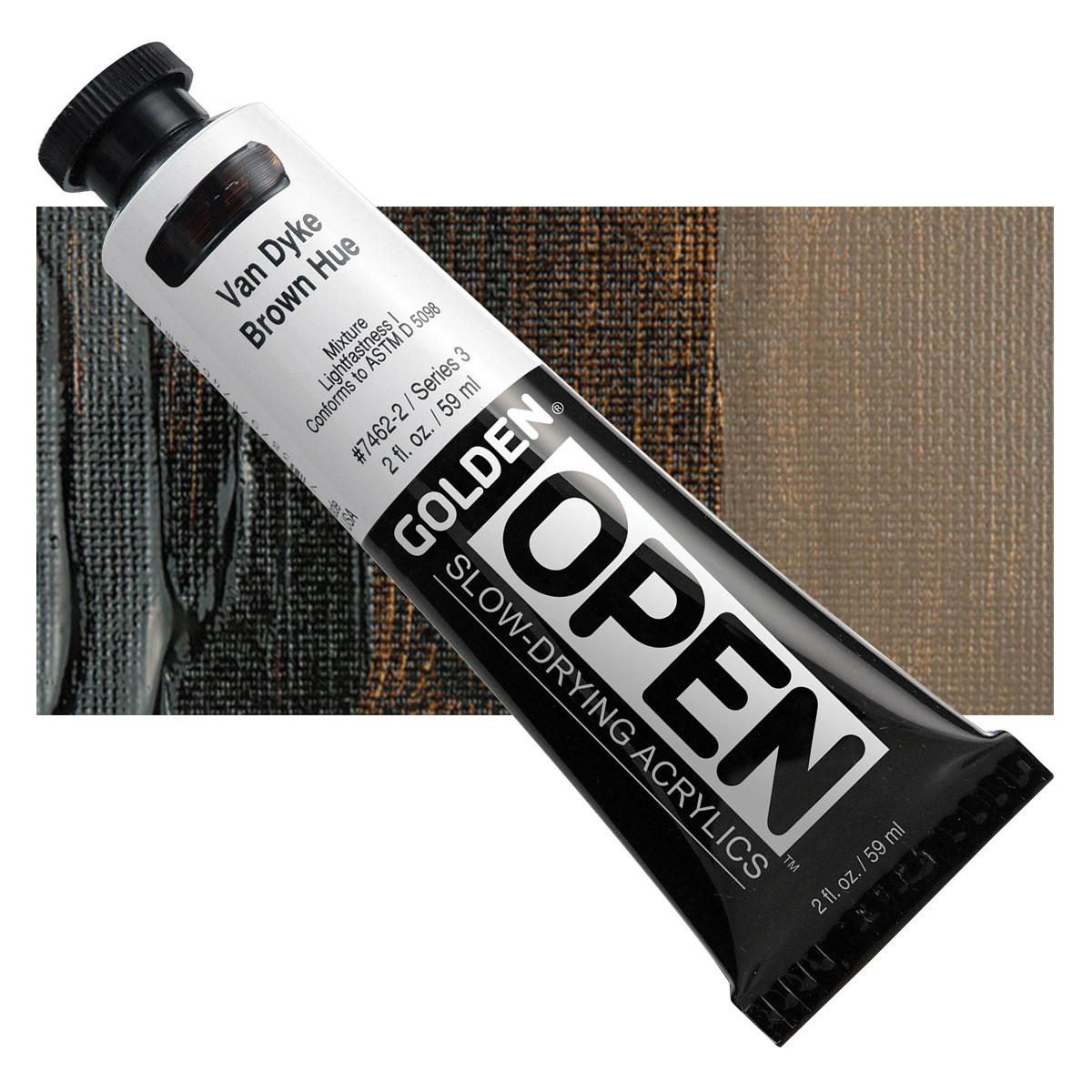 Golden open acryl 60ml – S2 – 7462 van dyke brown hue