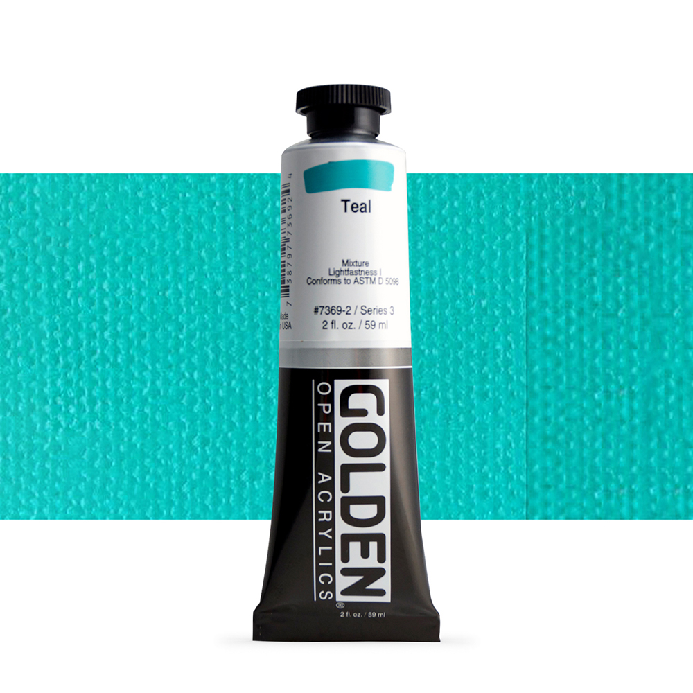 Golden open acryl 60ml – S7 – 7145 cobalt teal
