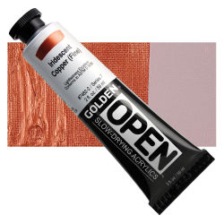 Golden open acryl 60ml – S7 – 7482 iridescent copper (fine)