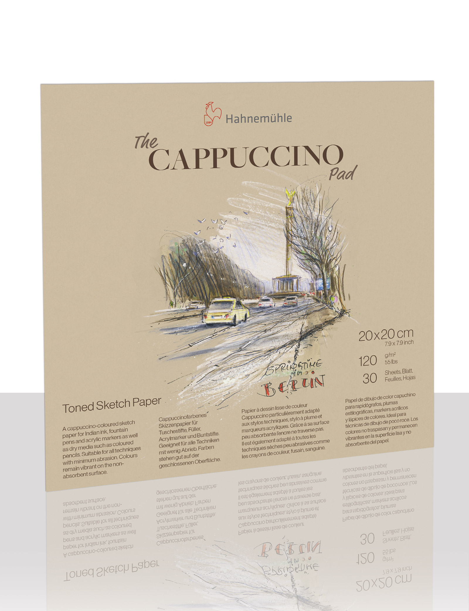 Hahnemhle the cappuccino pad 120gr A6