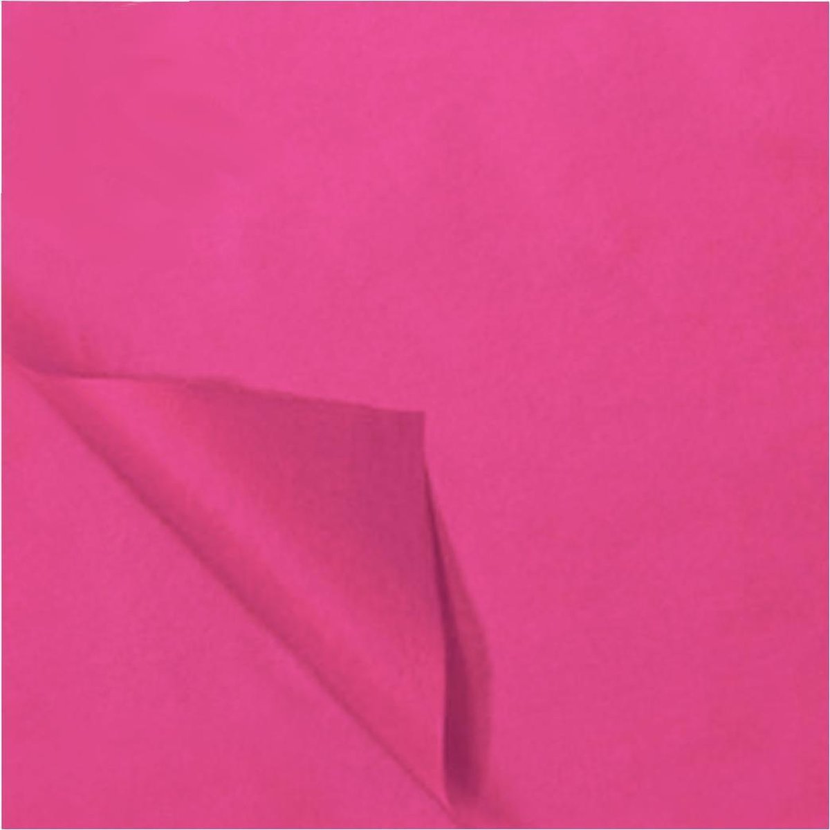 HAZA zijdevloei 50x70 5 vel gevouwen - 185823 hardroze