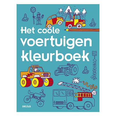 Het coole voertuigen kleurboek, Deltas