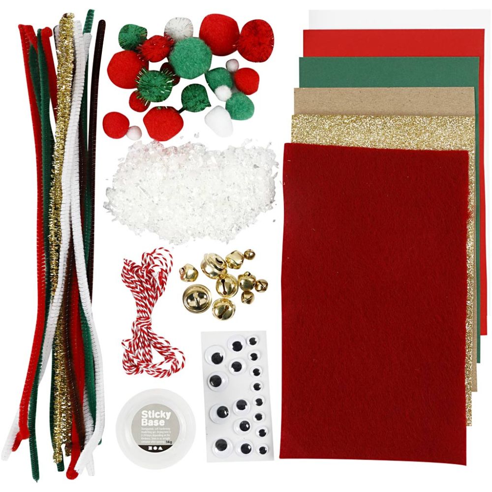 Hobbyset basismaterialen - kerst
