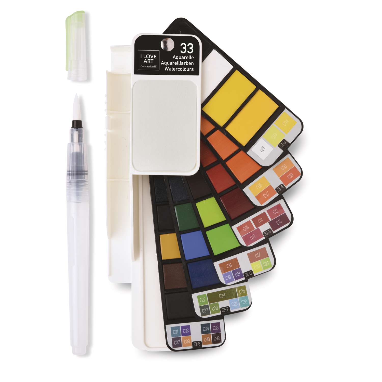 Honsell aquarelset 33