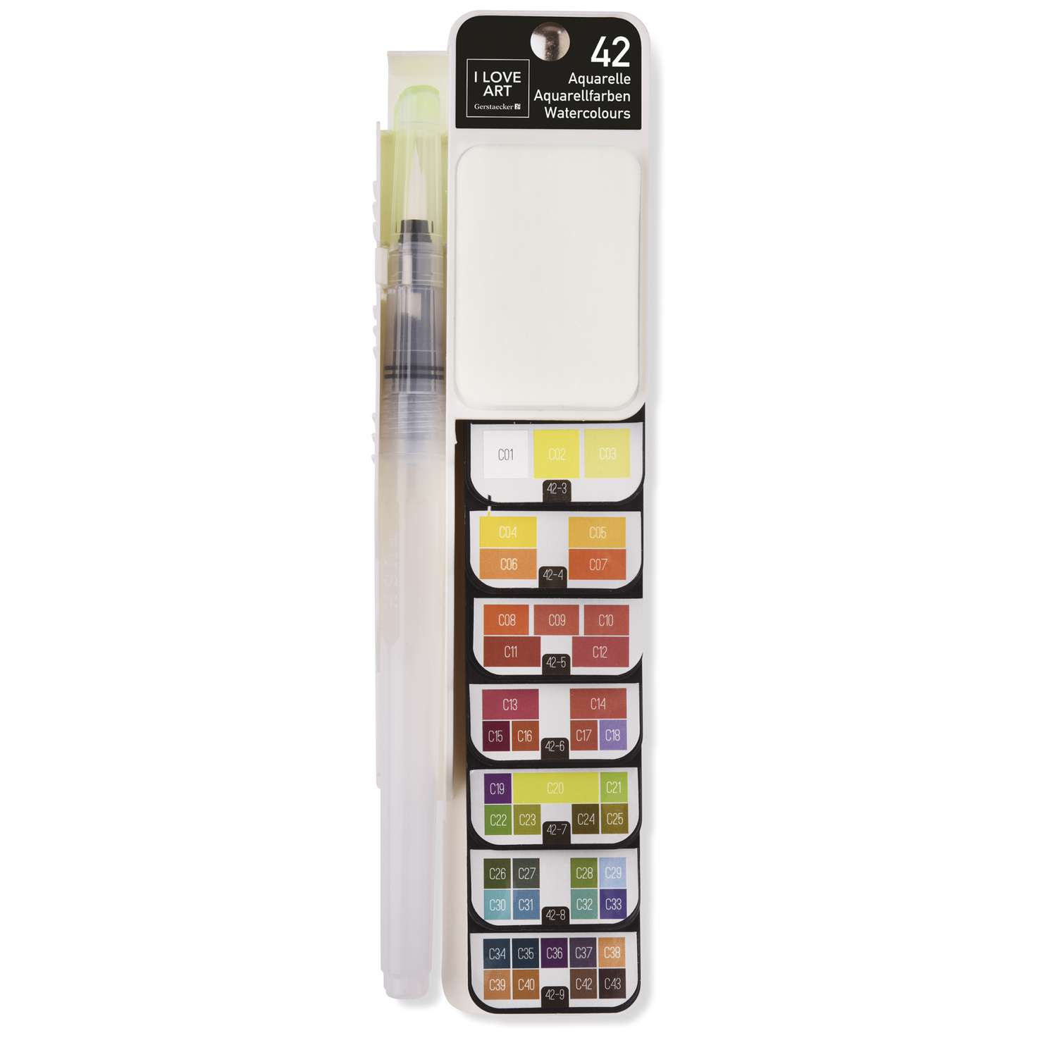 Honsell aquarelset 42