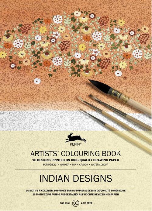 Indian designs - Artists' Colouring Book