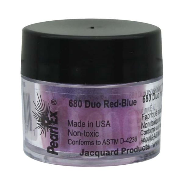 Jacquard pearl ex 3gr - 680 duo red-blue