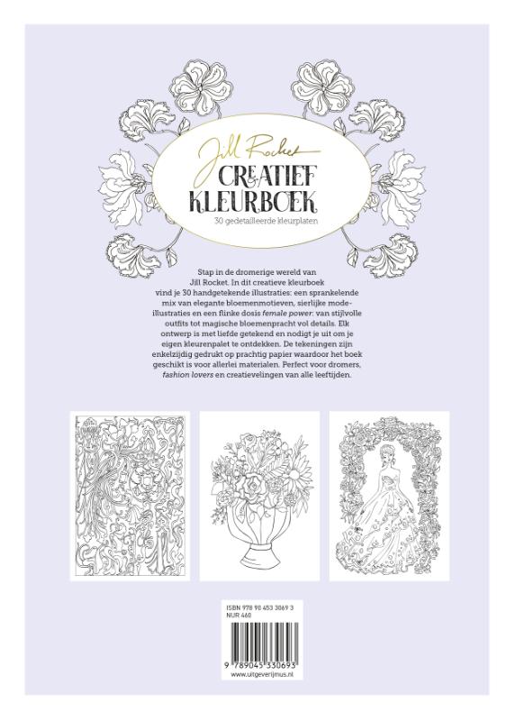 Jill Rocket - Creatief kleurboek