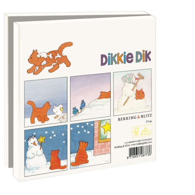 Kerstkaartenset - Jet Boeke, Dikkie Dik