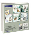 Kerstkaartenset - Winter animals, Michelle Dujardin