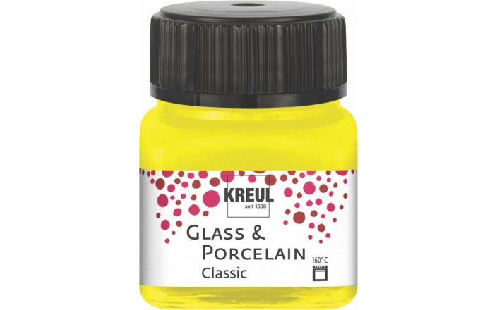 Kreul Glass & Porcelain classic - 16201 kanariegeel