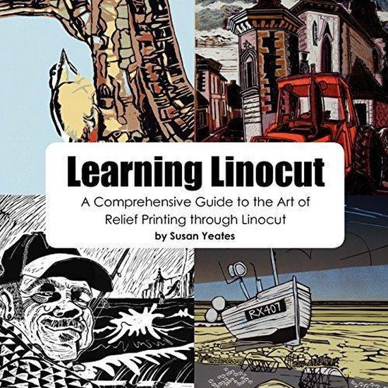 Learning linocut, Susan Yeates