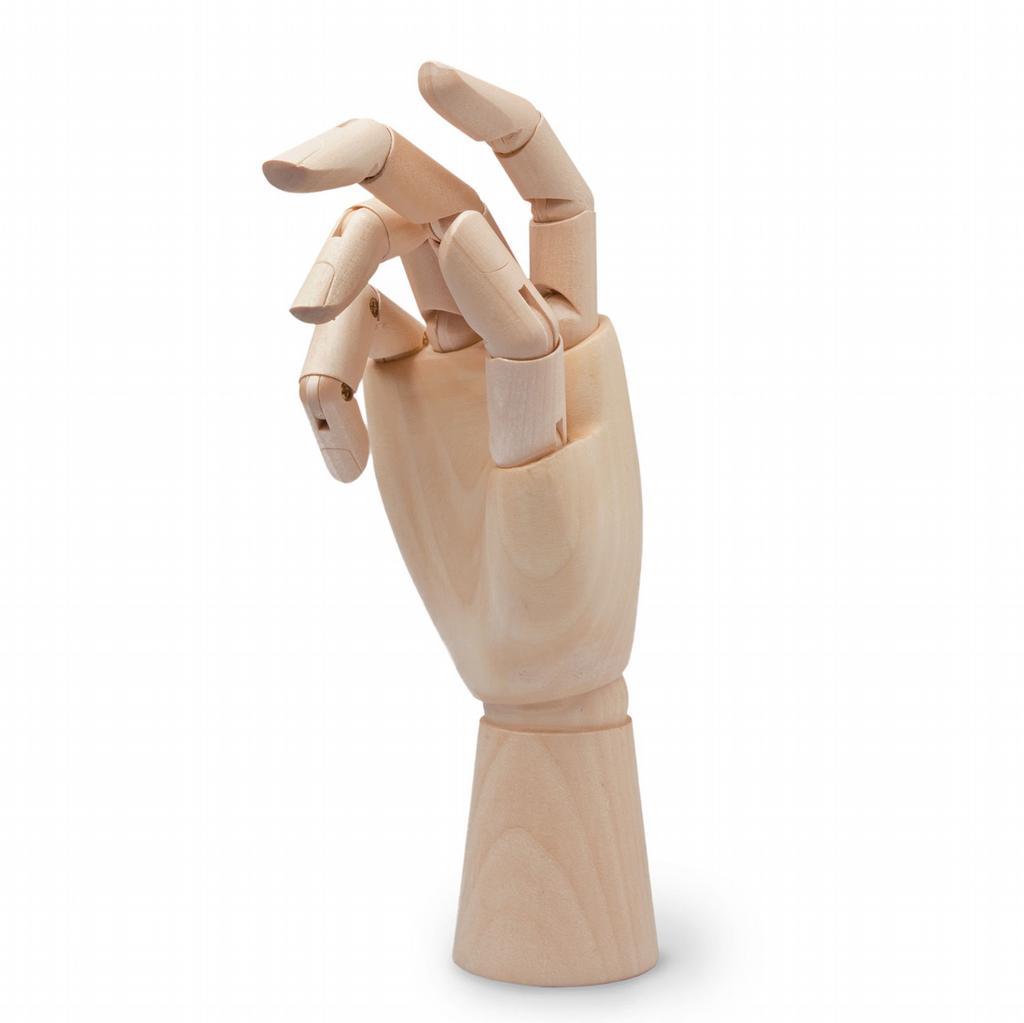 Ledenhand vrouw 25cm