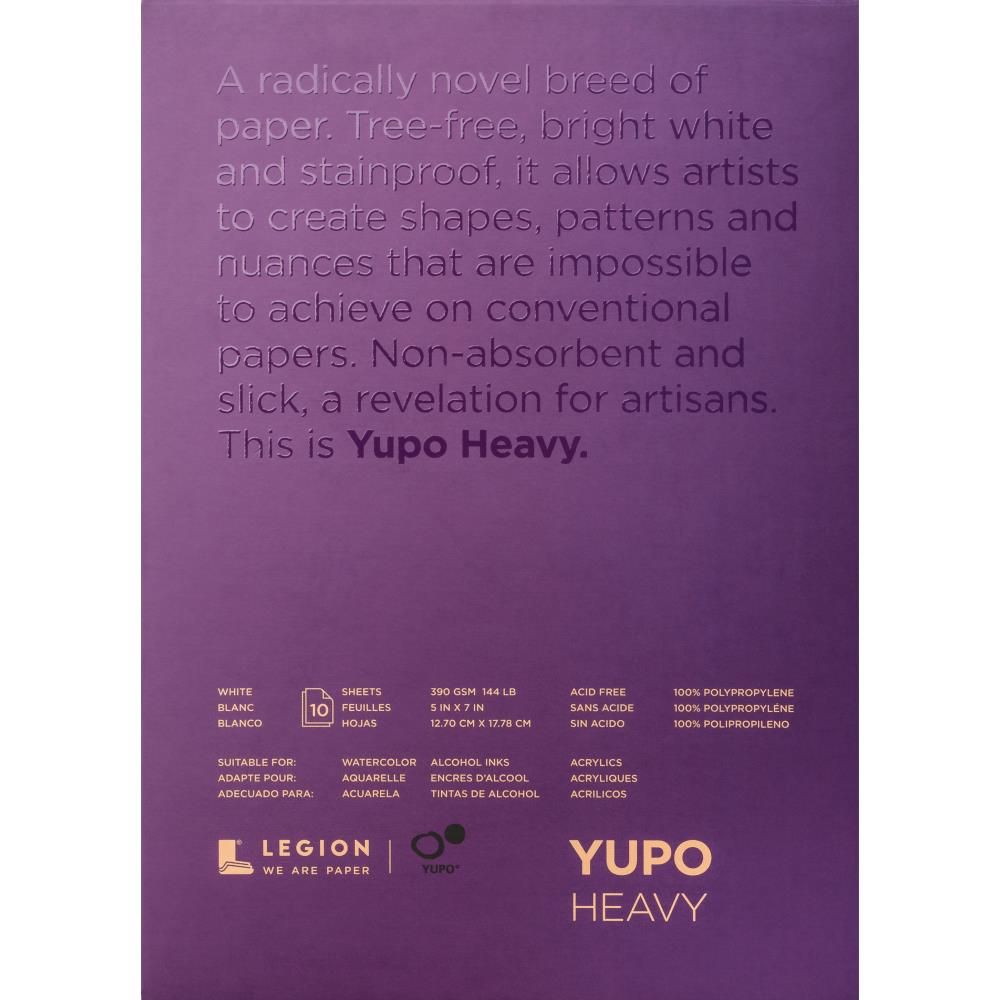 Legion Yupo heavy 390gr 12 x 17
