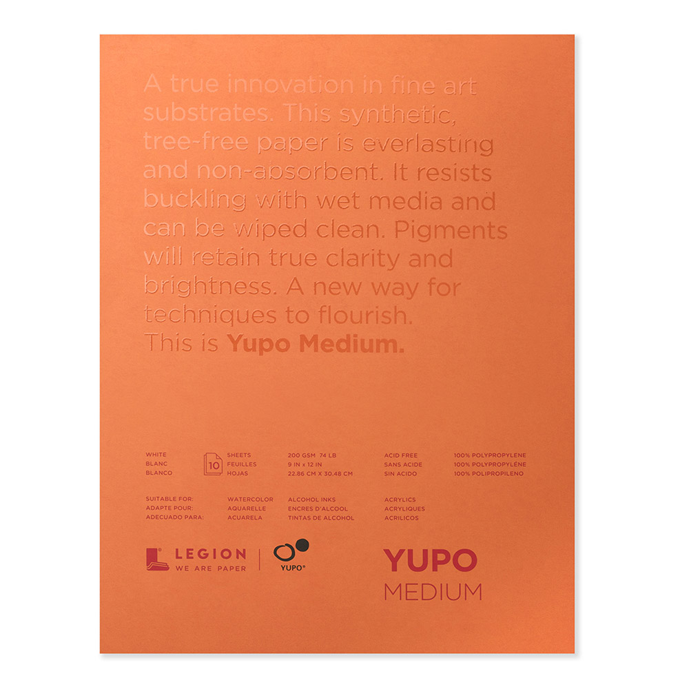 Legion Yupo medium 200gr 22 x 30