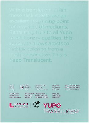 Legion Yupo translucent 153gr 12 x 17