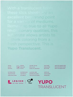 Legion Yupo translucent 153gr 22 x 30