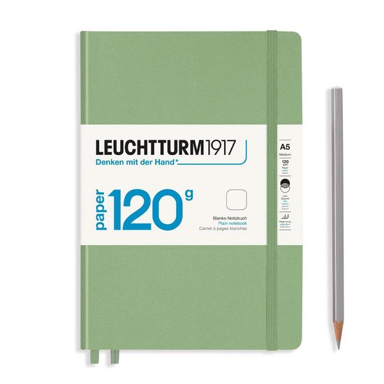 Leuchtturm1917 medium 120gr - plain - sage