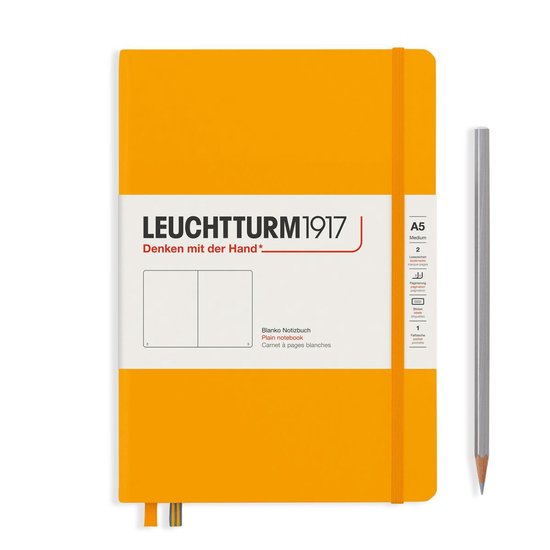 Leuchtturm1917 medium - blanco - rising sun