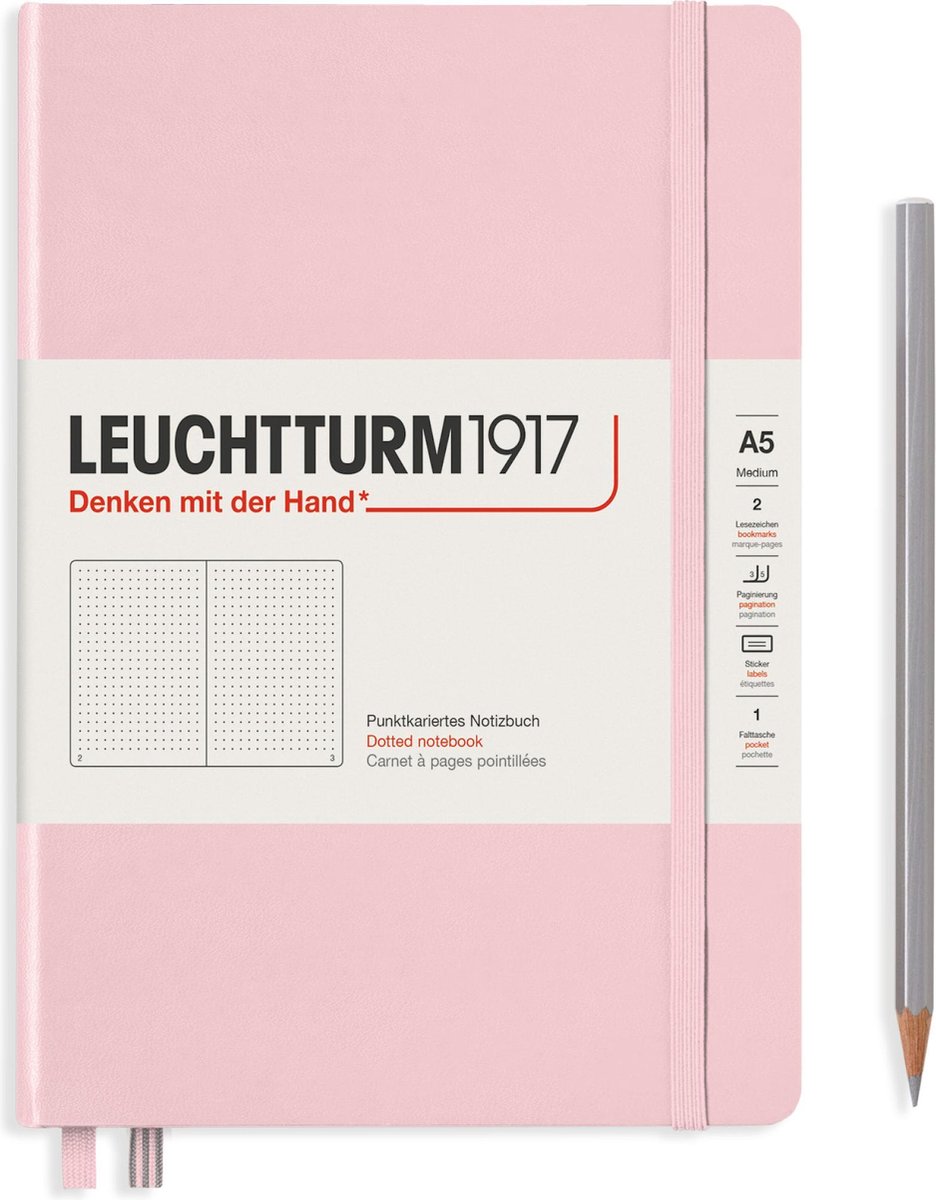 Leuchtturm1917 medium - dotted - powder