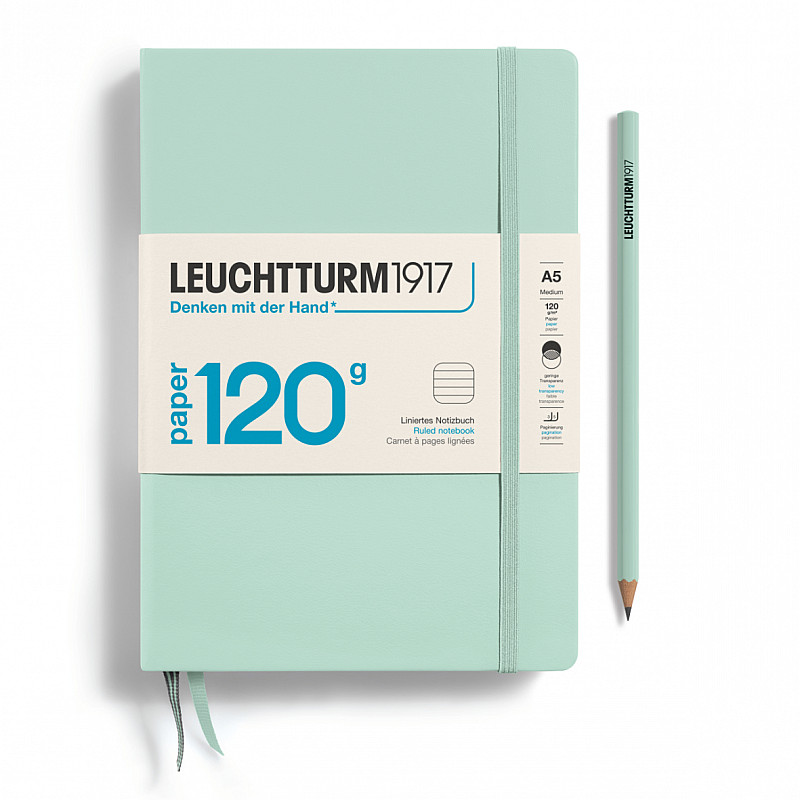 Leuchtturm1917 medium Mint green A5 120 grams dotted