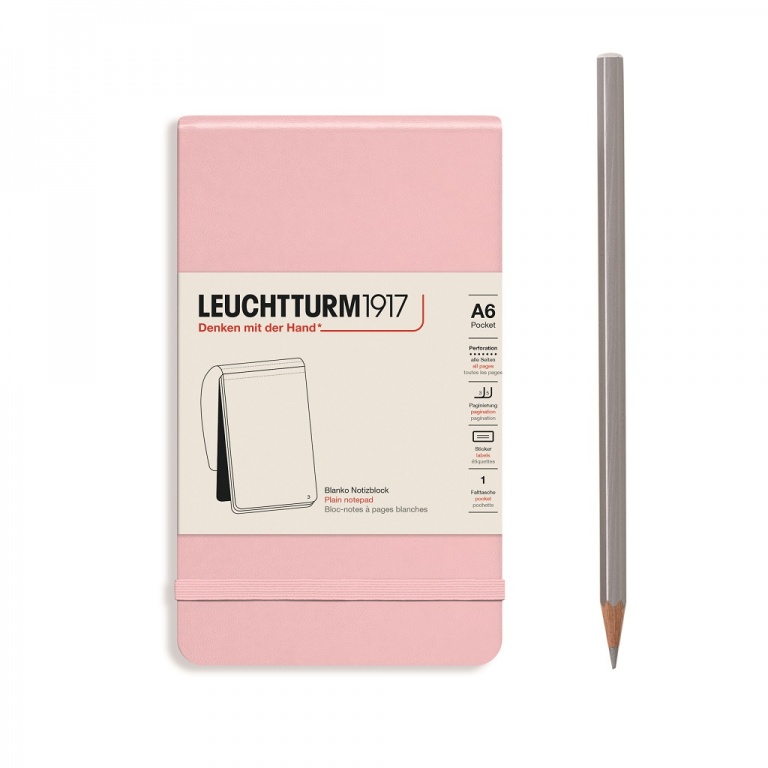Leuchtturm1917 Notepad Powder - plain landscape