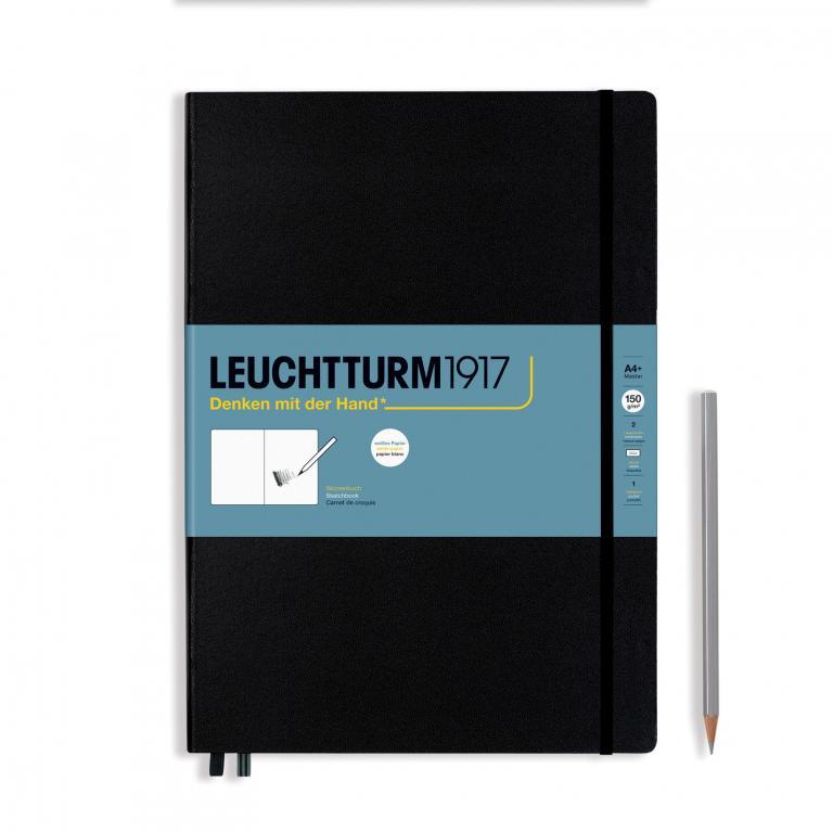 Leuchtturm1917 Sketch book 150gr master - zwart