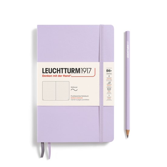 Leuchtturm1917 soft cover B6+ dotted lilac