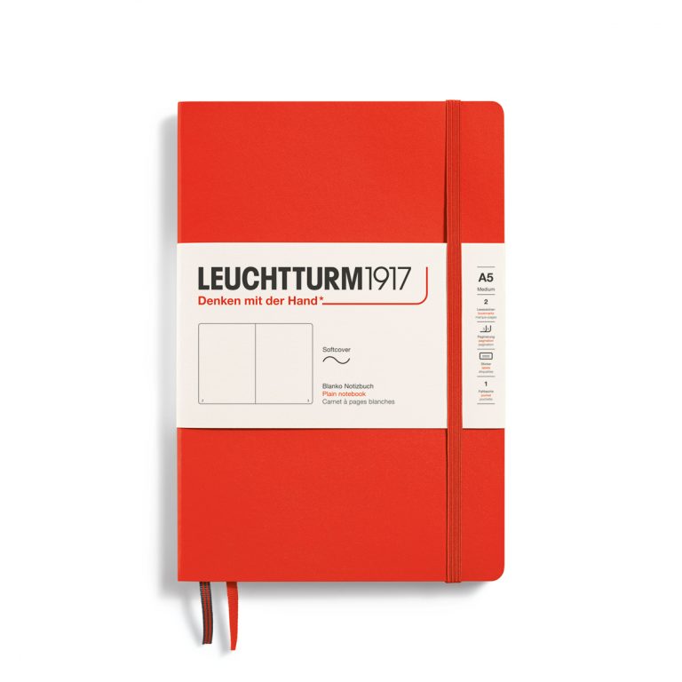 Leuchtturm1917 soft cover medium A5 - blanco - lobster