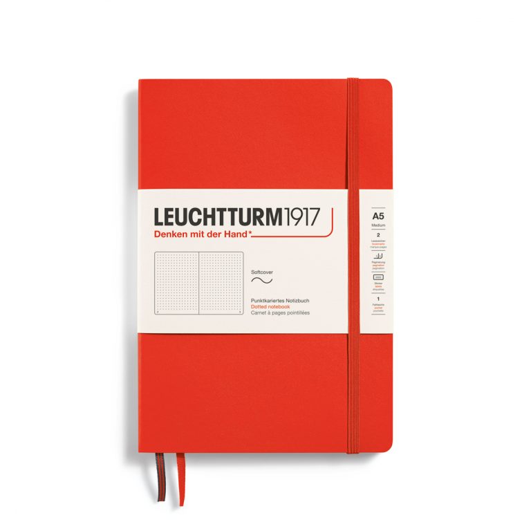 Leuchtturm1917 soft cover medium A5 - dotted - lobster