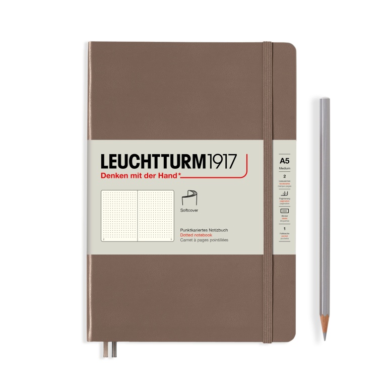 Leuchtturm1917 soft cover medium A5 Warm earth dotted
