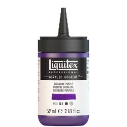 Liquitex acrylic gouache 59ml - S1 186 Dioxazine purple