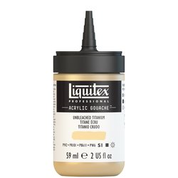 Liquitex acrylic gouache 59ml - S1 434 Unbleached titanium