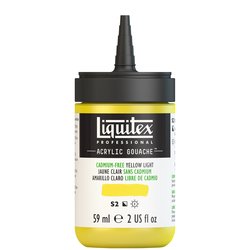 Liquitex acrylic gouache 59ml - S2 889 Cadmium-free yellow light