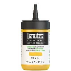 Liquitex acrylic gouache 59ml - S2 890 Cadmium-free yellow medium