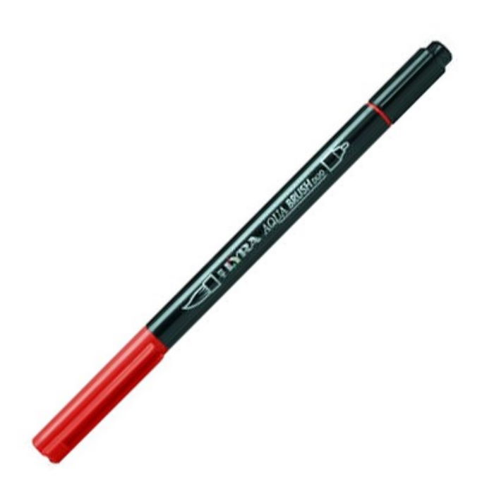 Lyra aqua brush duo - 026 karmijn donker