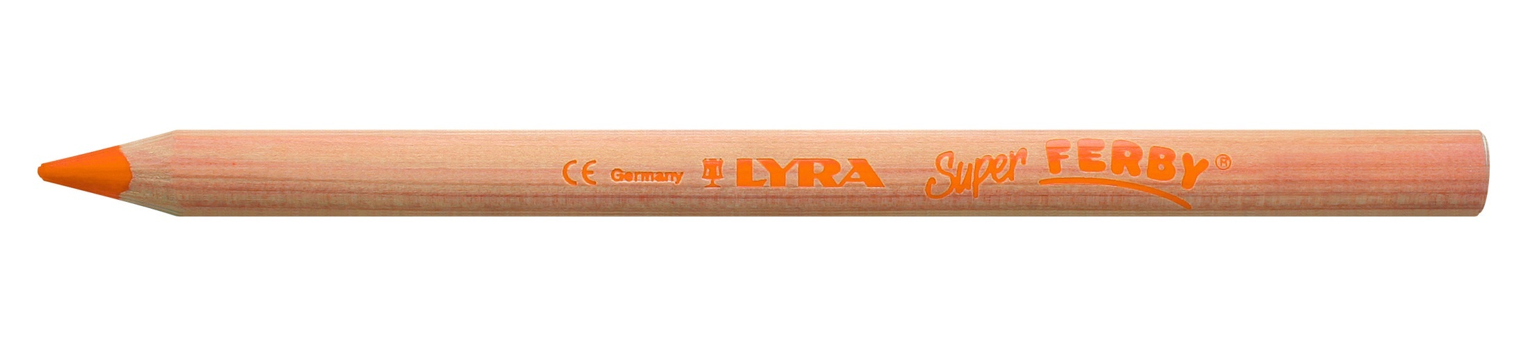 Lyra super ferby blank hout – 013 licht oranje