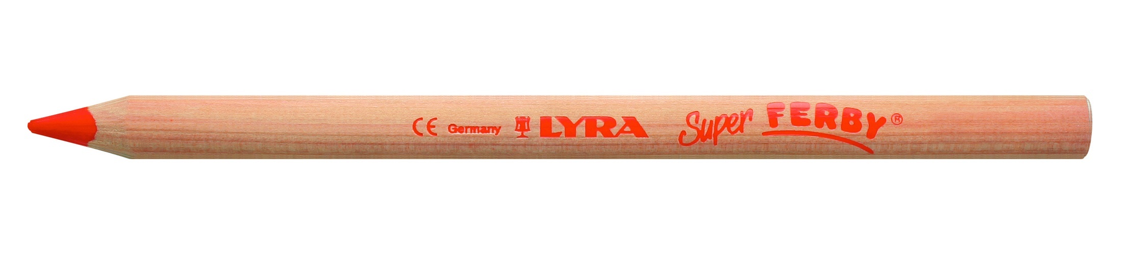 Lyra super ferby blank hout – 018 scharlakenrood