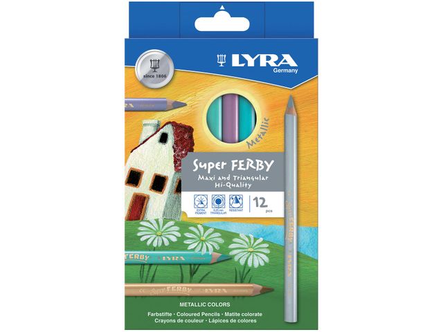 Lyra super ferby metallic – set 12