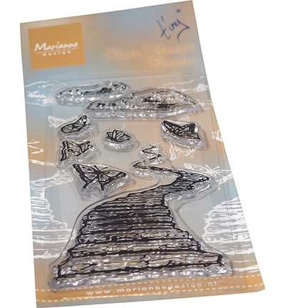 Marianne Design Clearstamps - Border Trap naar de hemel
