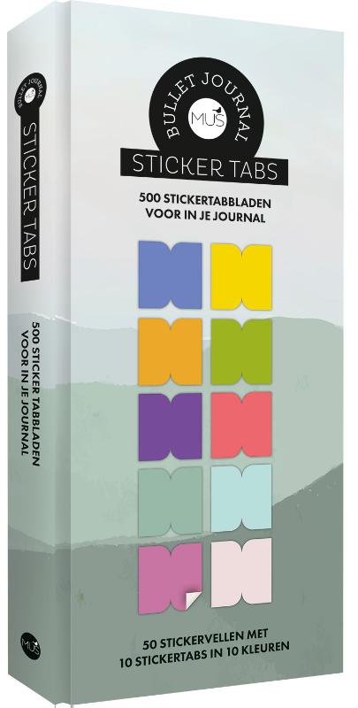 Mijn bullet journal, sticky tabs